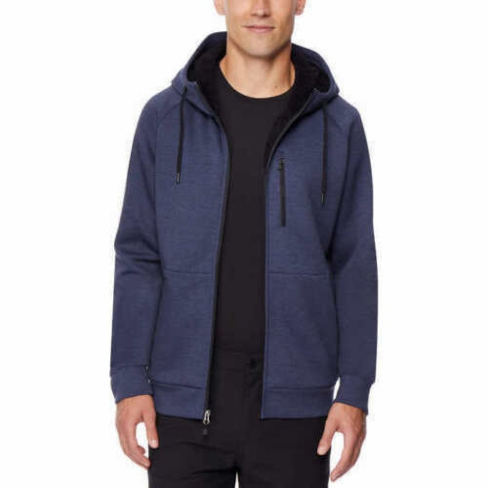 Men's 32 Degrees Heat Full Zip Hoodie Jacket - Picture 4 of 4